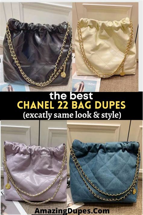 chanel 22 dupe bag|chanel shoulder bag dupe.